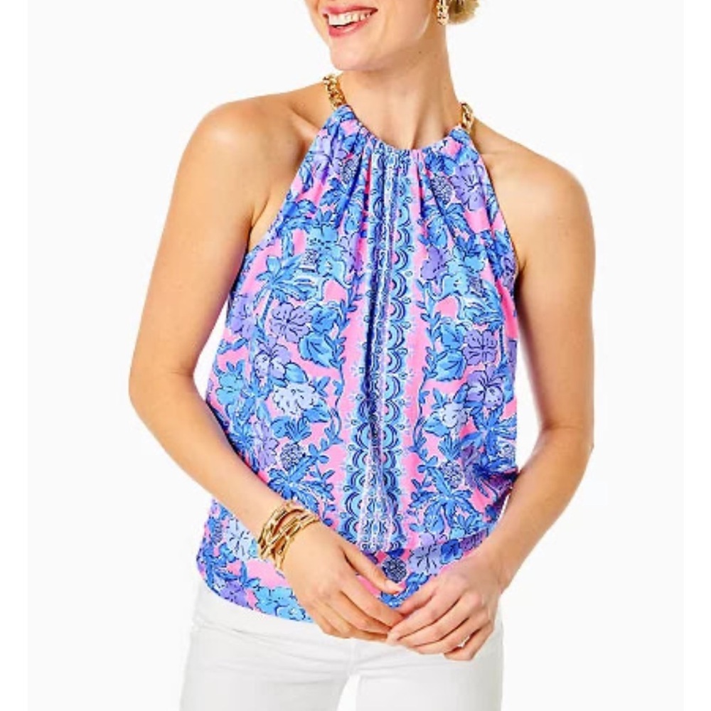 Lilly Pulitzer Bowen Halter Top